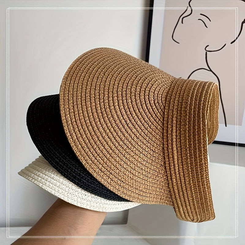 Women's Sun Hat with Wide Brim and Adjustable Fit