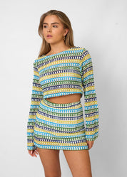 Tessa - Crochet Women's Summer Set with Crocheted Pattern