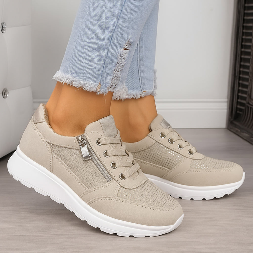 Comfortable Sneakers With Lightweight Sole For Women
