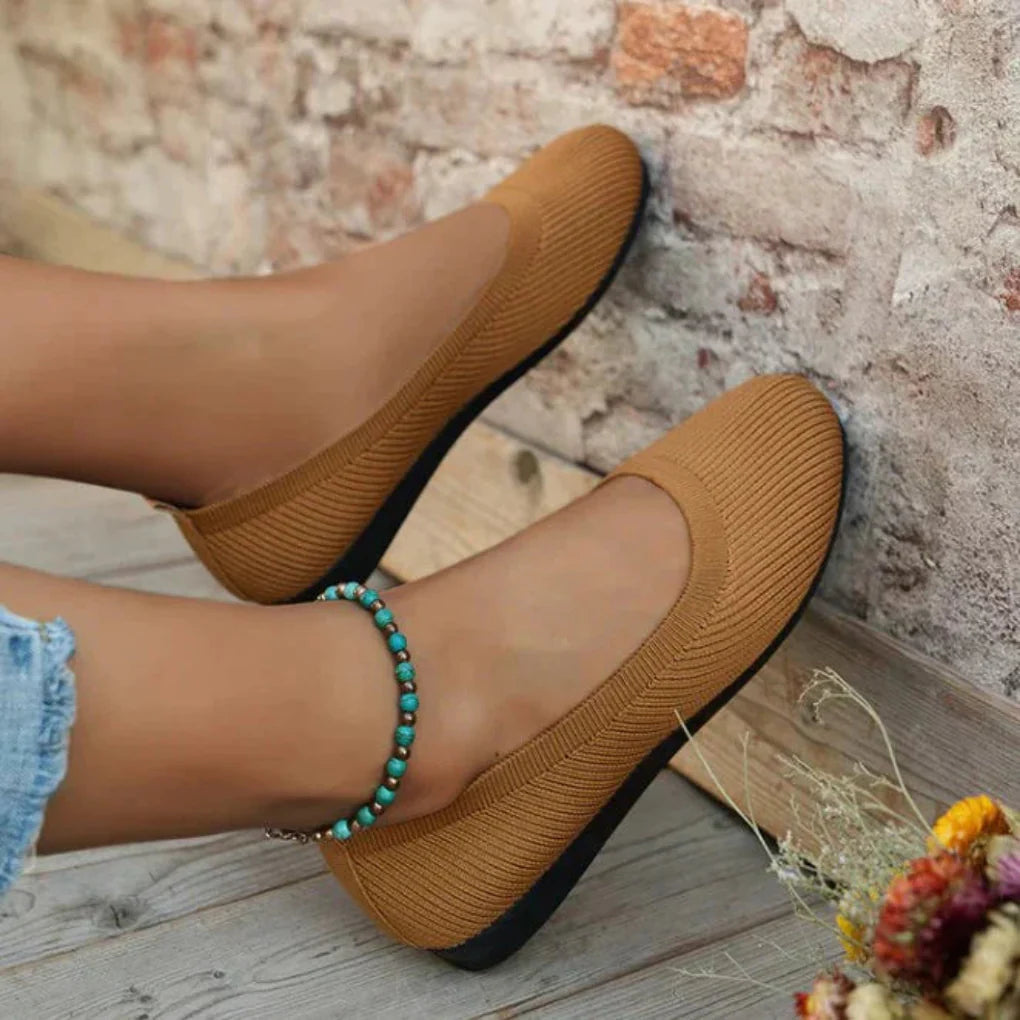 Orthopedic Women’s Knitted Sandals with Comfortable Fit