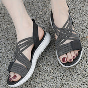 Orthopedic Women's Sandals with Relief and Anti-Slip Sole