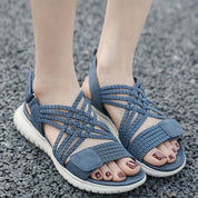 Orthopedic Women's Sandals with Relief and Anti-Slip Sole
