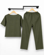 Comfortable Women's Co-ord Set Two-piece Set with Top and Pants