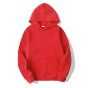 Casual Unisex Hoodie with Kangaroo Pocket and Hood