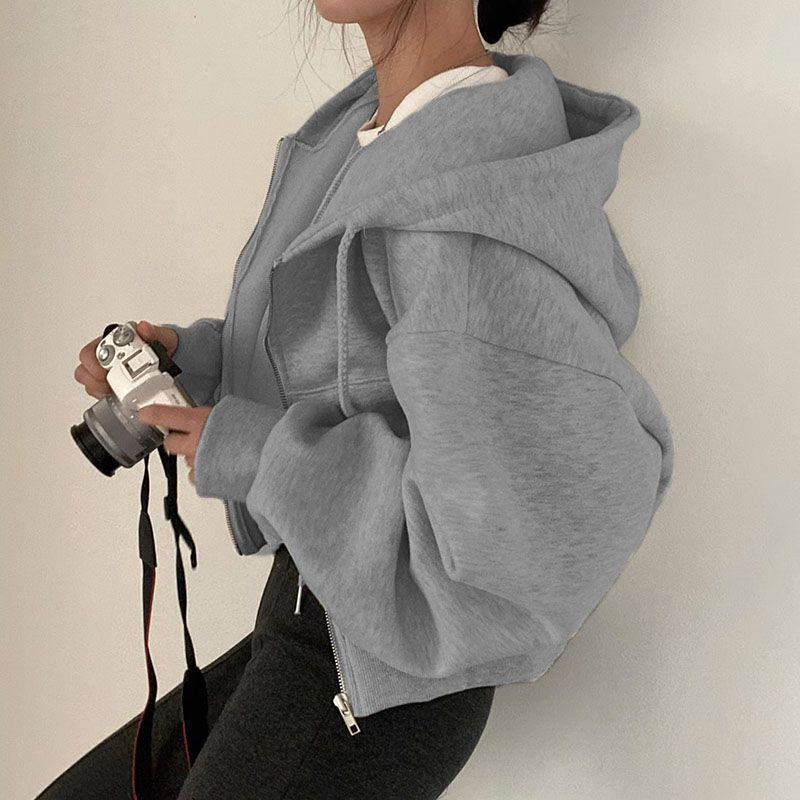 Soft Oversized Cropped Vest for Women