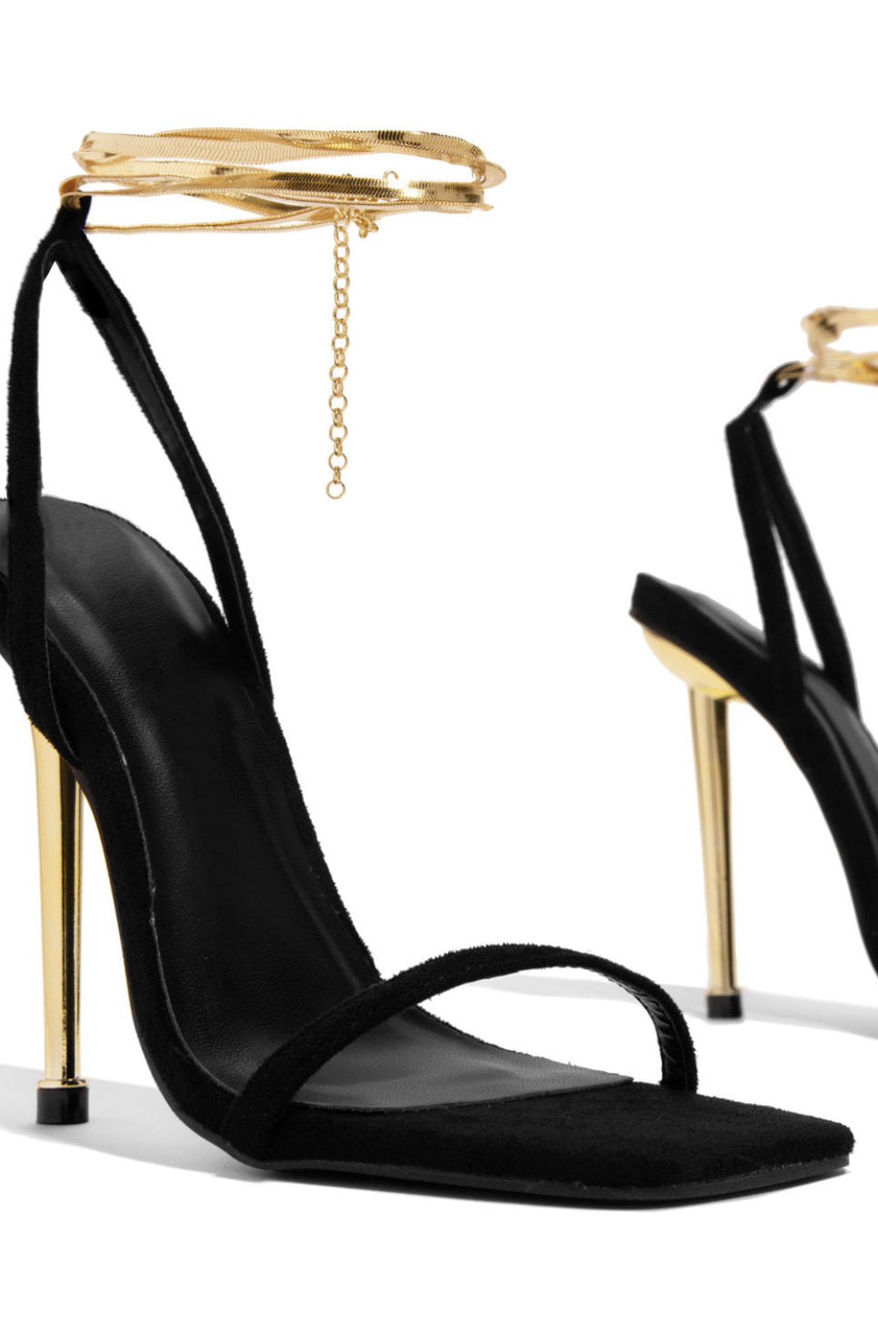 Trendy Stiletto Heels for Women with Open Toe and Straps