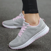 Sporty Mesh Sneakers for Women for Running and Walking