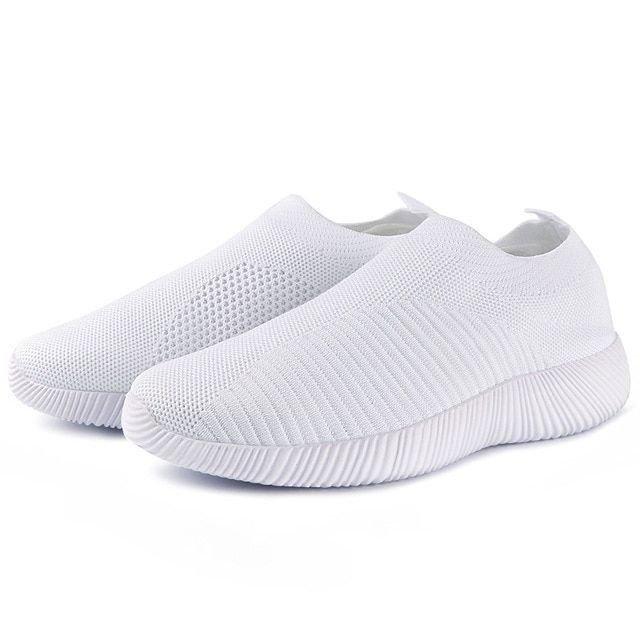 Comfortable Glitter Slip-On Sneakers for Women