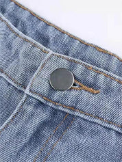 Mirjam - Flared Jeans with Red Star