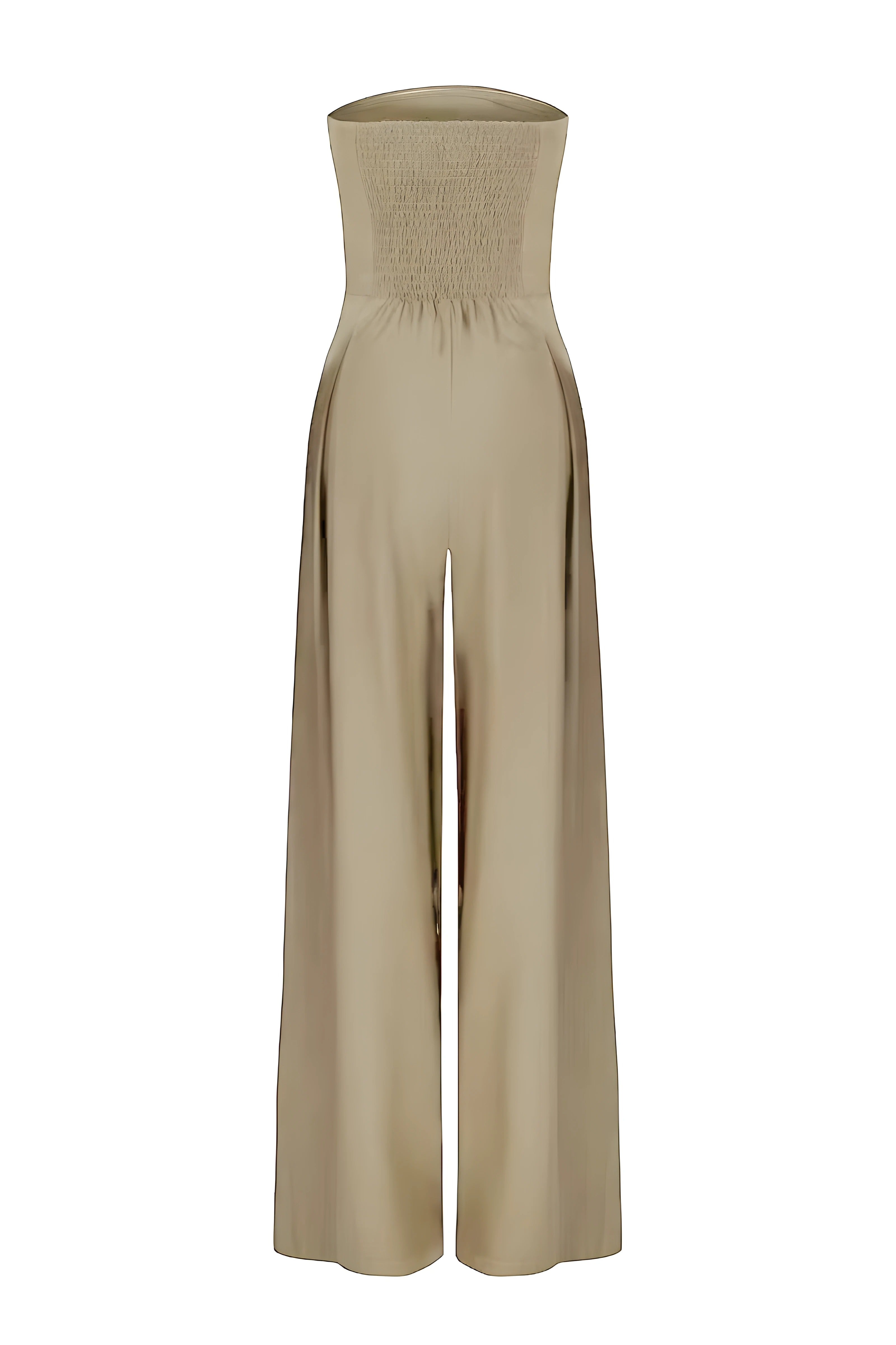 Viola - Elegant Strapless Jumpsuit