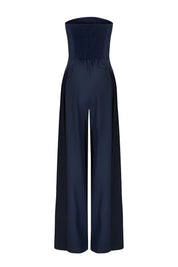 Viola - Elegant Strapless Jumpsuit