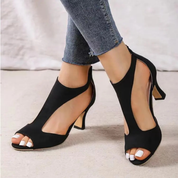 Luxury Open Toe Heel Sandals for Women