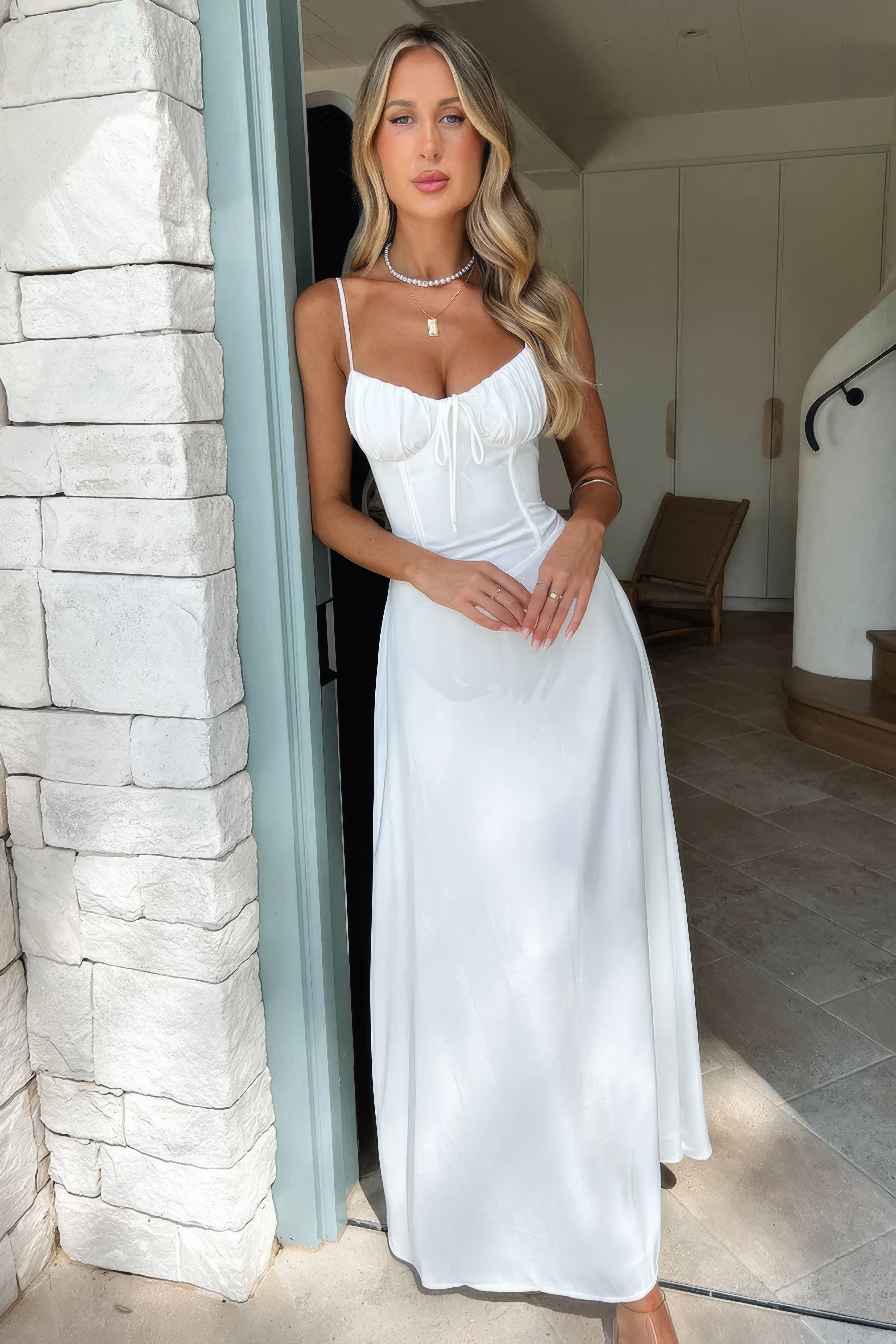 Julia - Maxi summer dress stylish, chic, and lightweight
