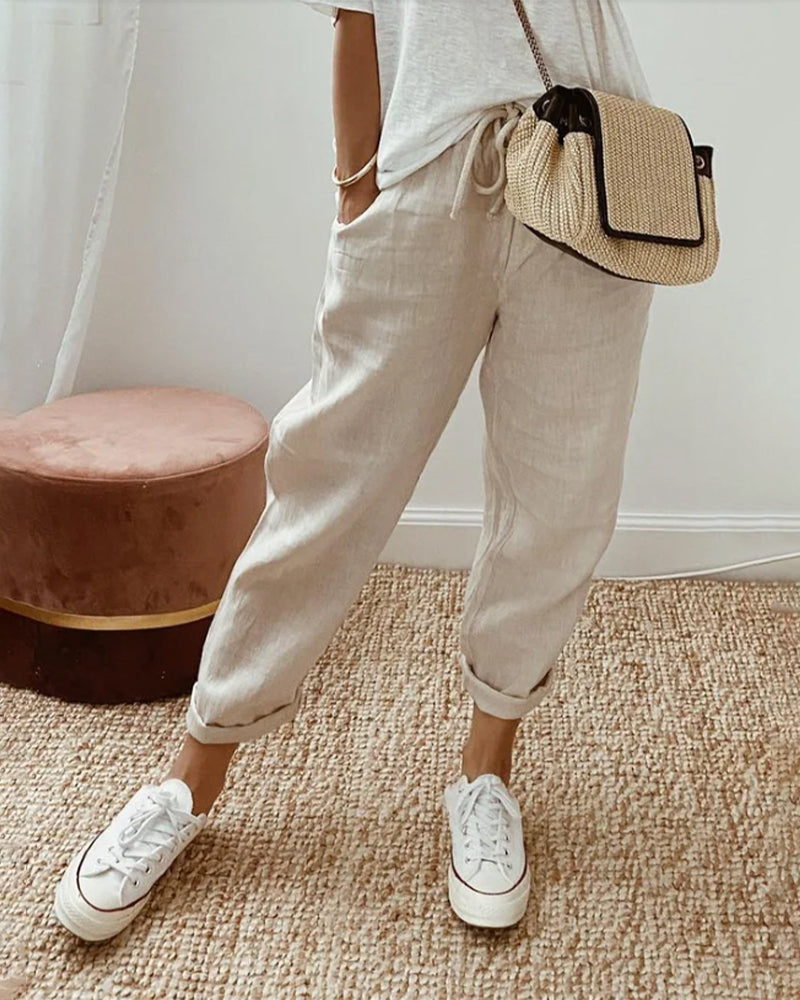 Olivia - Breathable Anti-Moisture Pants | Comfortable Fit