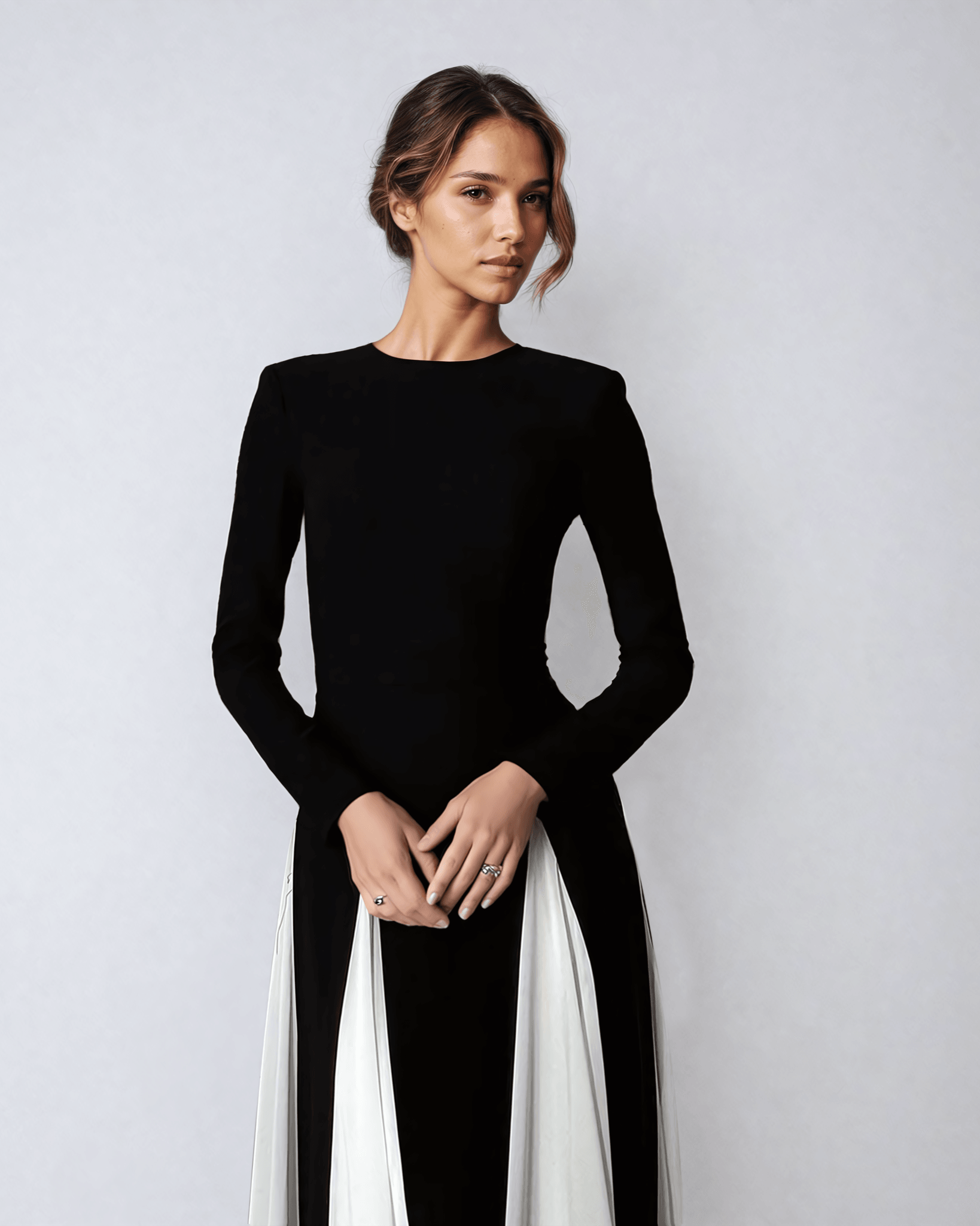 Feline - Maxi Dress Chic with Flowing Fit