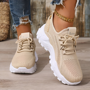 Sporty Lightweight Sneakers with Chunky Sole for Women