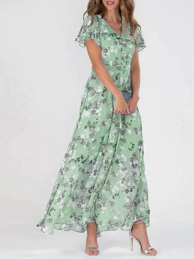 Glamorous Maxi Dress with Tummy Coverage for Women