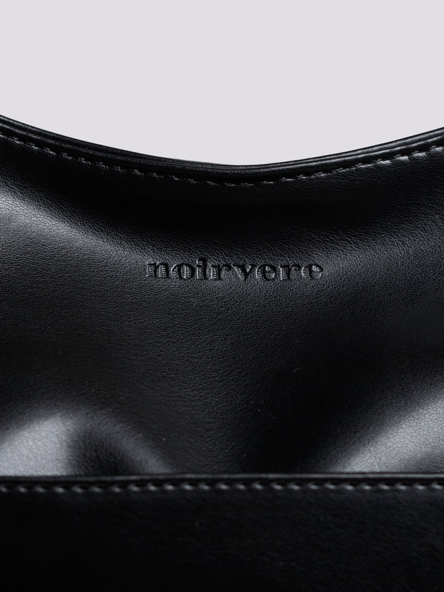Minimalist Vegan Leather Hobo Shoulder Bag