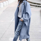 Long Wool Winter Coat for Women