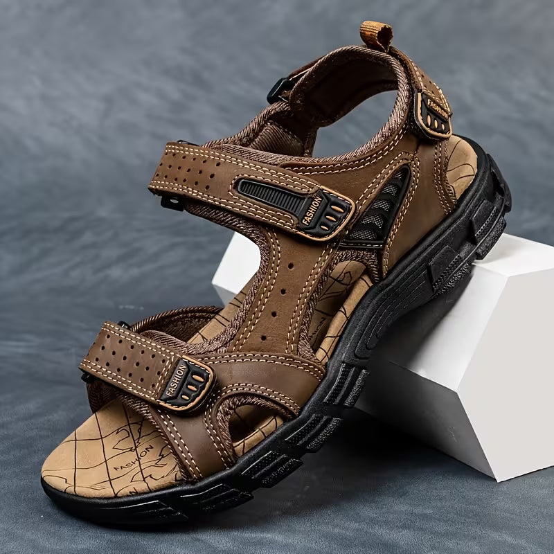 Orthopedic Outdoor Sandals with Adjustable Straps for Men
