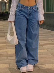 Baggy Jeans for Women with Loose Fit