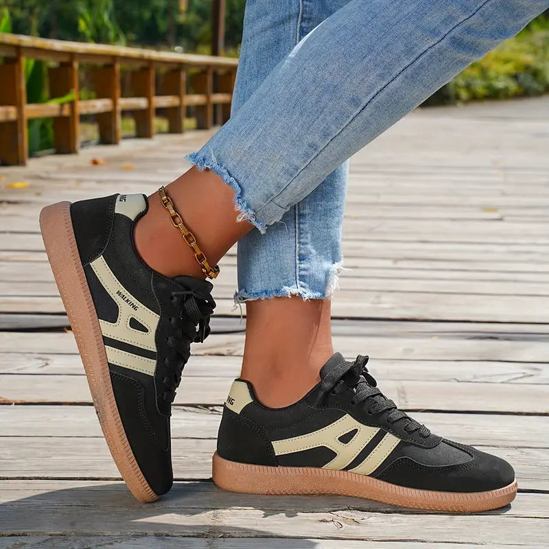 Casual Women's Sneakers with Comfortable Flexible Sole