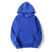 Casual Unisex Hoodie with Kangaroo Pocket and Hood