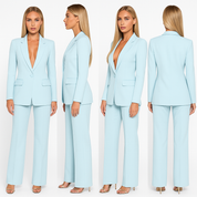 Olivia - Stylish Two-Piece Blazer Suit with Elegant Look
