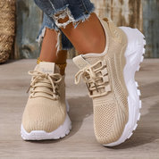 Sporty Lightweight Sneakers with Chunky Sole for Women