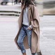 Long Wool Winter Coat for Women