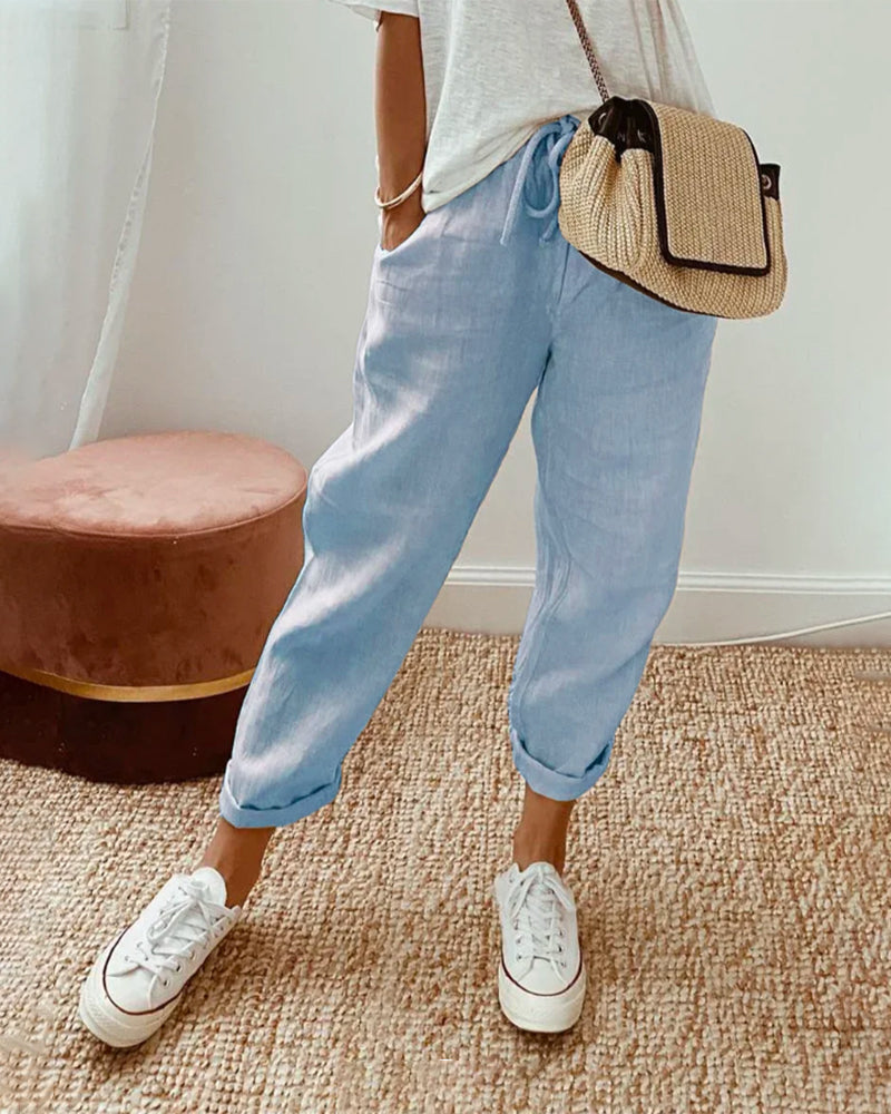 Olivia - Breathable Anti-Moisture Pants | Comfortable Fit