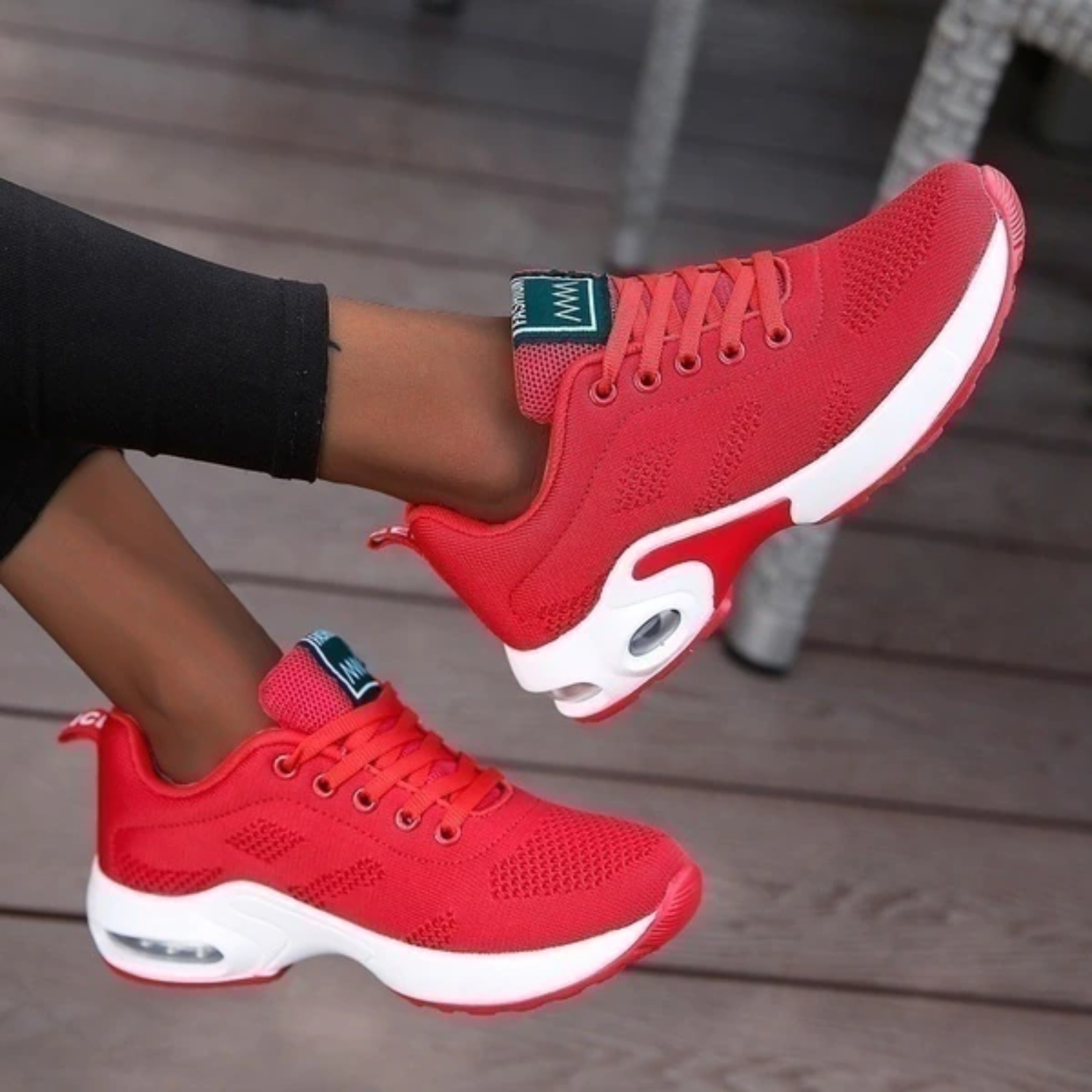 Lightweight Women's Walking and Work Sneakers with Orthopedic Sole