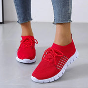 Low Sneakers With Comfortable Sole For Women
