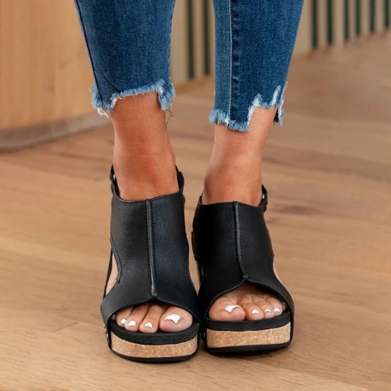 Platform Sandals with Orthopedic Comfort for Women