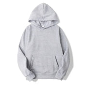 Casual Unisex Hoodie with Kangaroo Pocket and Hood