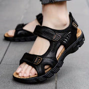 Orthopedic Outdoor Sandals with Adjustable Straps for Men