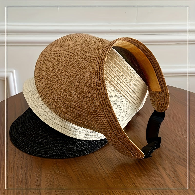 Women's Sun Hat with Wide Brim and Adjustable Fit