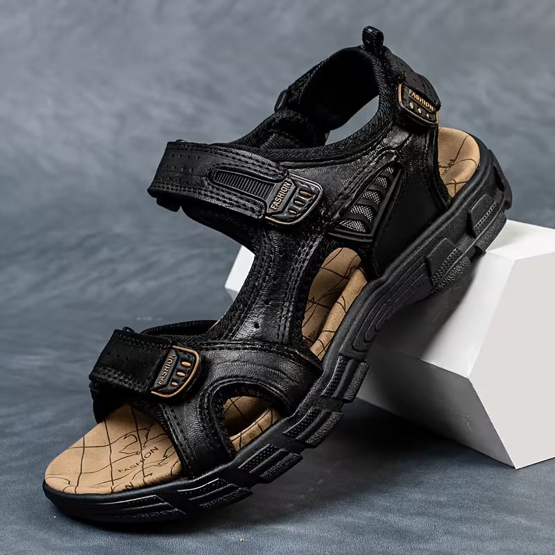 Orthopedic Outdoor Sandals with Adjustable Straps for Men