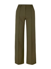 Elegant Pants with High Waist and Vertical Front Seam