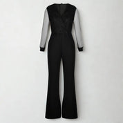 Marwa - Elegant jumpsuit with glitter top
