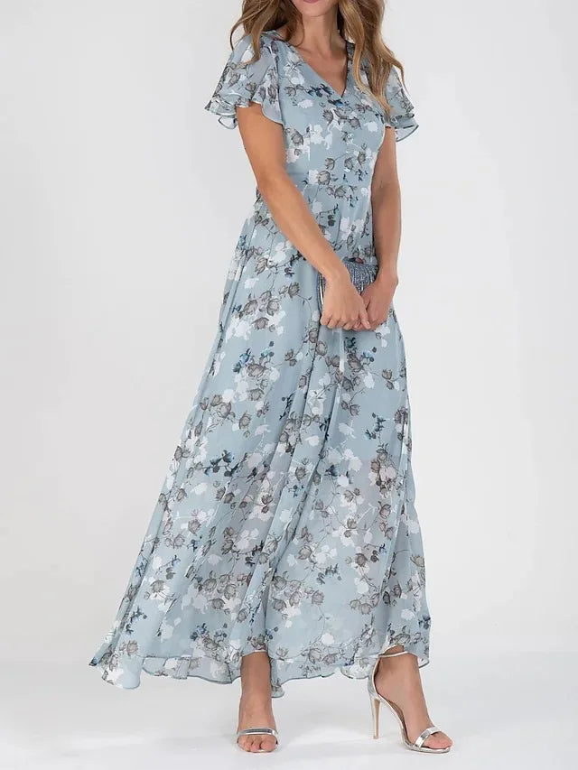 Glamorous Maxi Dress with Tummy Coverage for Women