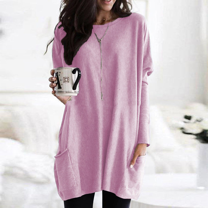 Women's Sweater Dress with Pockets