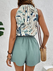 Sharon - Two-piece set with halter neck