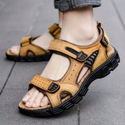Orthopedic Outdoor Sandals with Adjustable Straps for Men