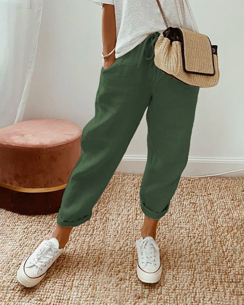 Olivia - Breathable Anti-Moisture Pants | Comfortable Fit