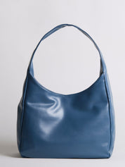 Minimalist Vegan Leather Hobo Shoulder Bag