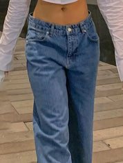 Baggy Jeans for Women with Loose Fit
