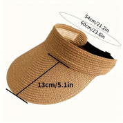 Women's Sun Hat with Wide Brim and Adjustable Fit