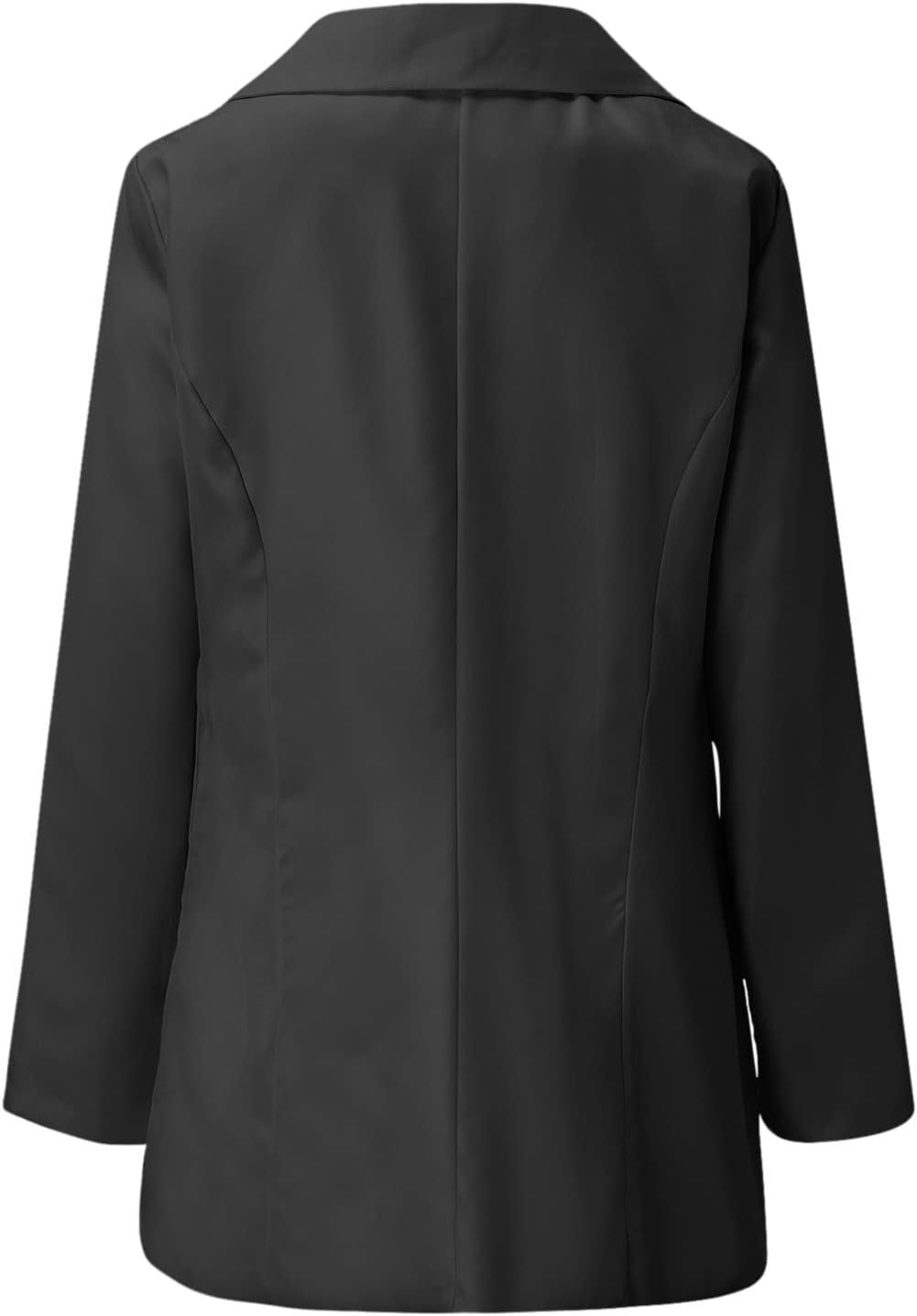 Long Women's Blazer with Classic Lapels
