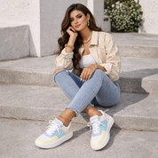Sneakers for Women with Laces and Comfortable Sole